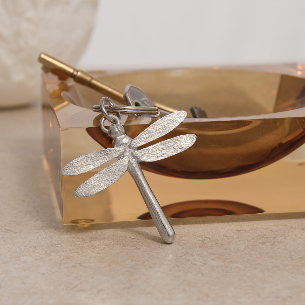 Dragonfly Pewter Keyring - Lancaster & Gibbings