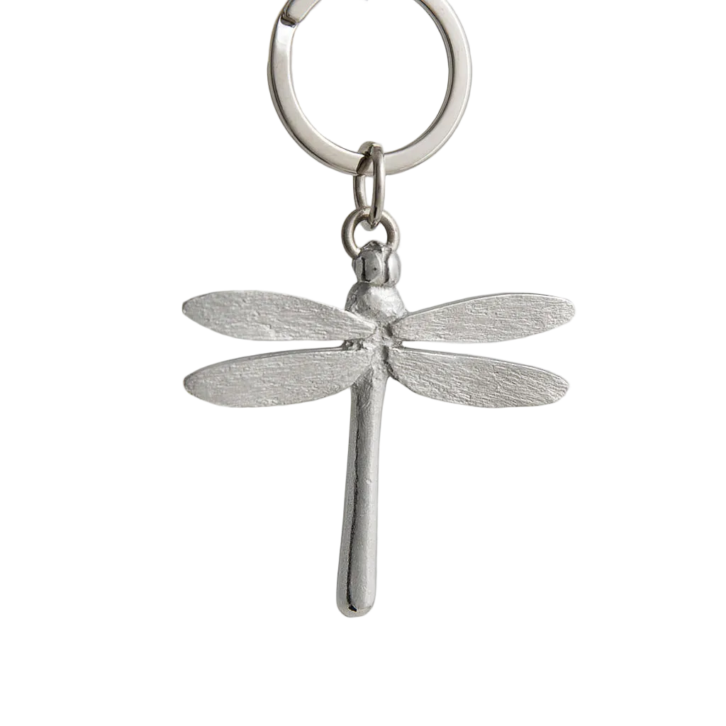 Dragonfly Pewter Keyring - Lancaster & Gibbings