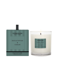 Eucalyptus & Cedar Candle Stoneglow