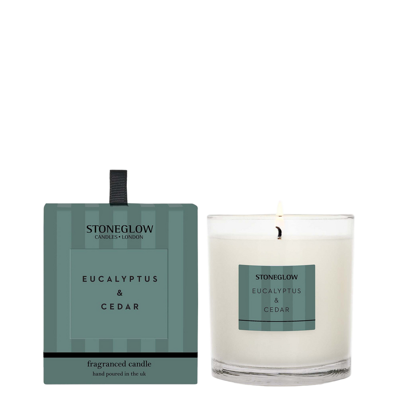 Eucalyptus & Cedar Candle Stoneglow
