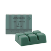 Stoneglow eucalyptus & cedar scented wax melt bars with packaging on a white background