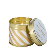 Festive Wishes Tin Candle - Stoneglow