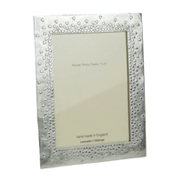 Floating Hearts Pewter Photo Frame 7x5” - Lancaster & Gibbings