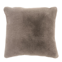 Pair of Ashford Faux Fur Cushions in Fawn - Lyndon Company