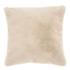 Pair of Ashford Faux Fur Cushions in Natural - Lyndon Company