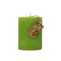 Geranium Leaf Pillar Candle - St Eval