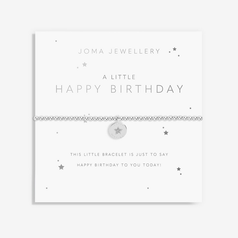 Happy Birthday Kids Bracelet - Joma Jewellery