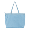Portobello Bag In Light Wash Denim Cotton Large - Roka London