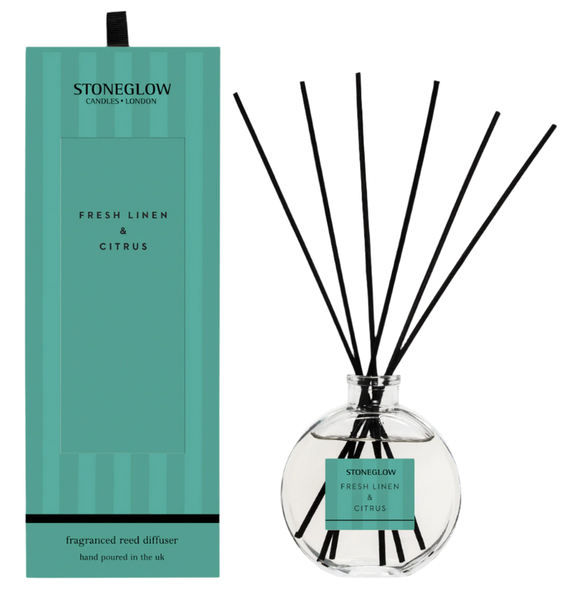Fresh Linen & Citrus - Stoneglow Reed Diffuser