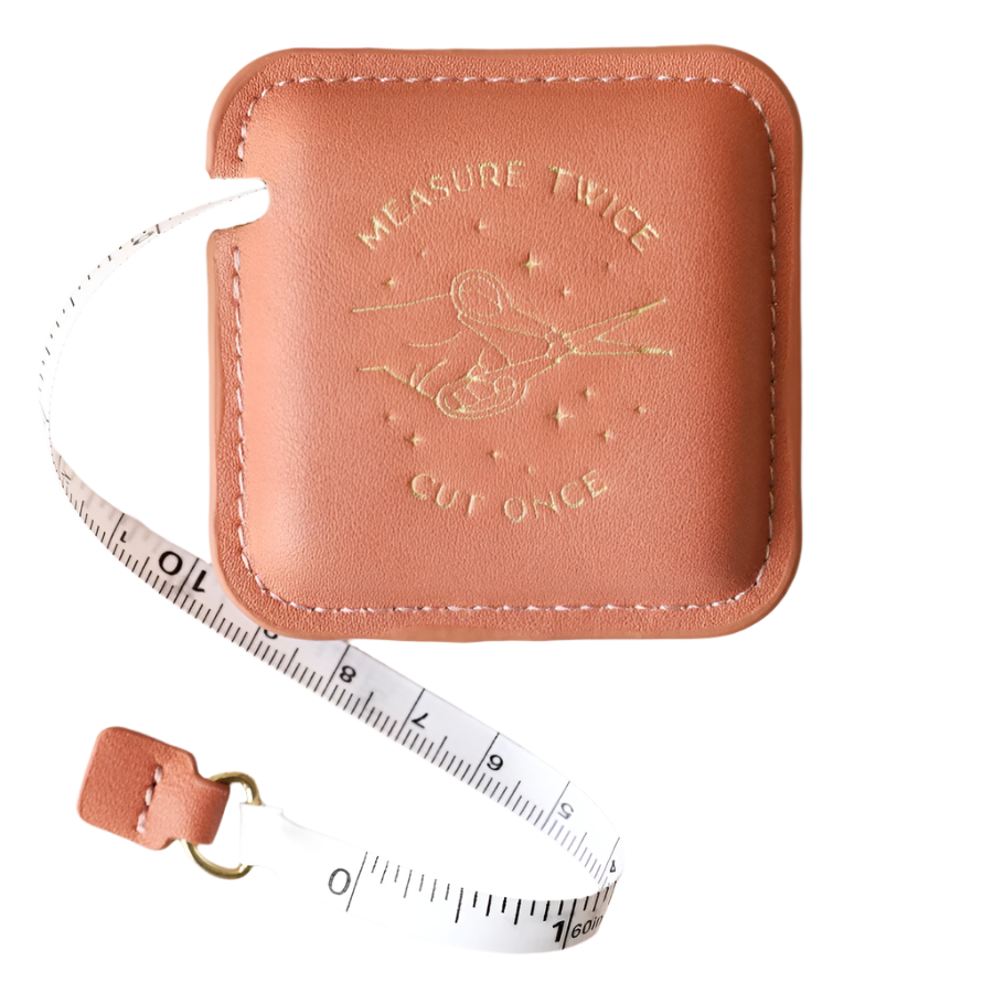 'Measure Twice Cut Once' Measuring Tape - Designworks