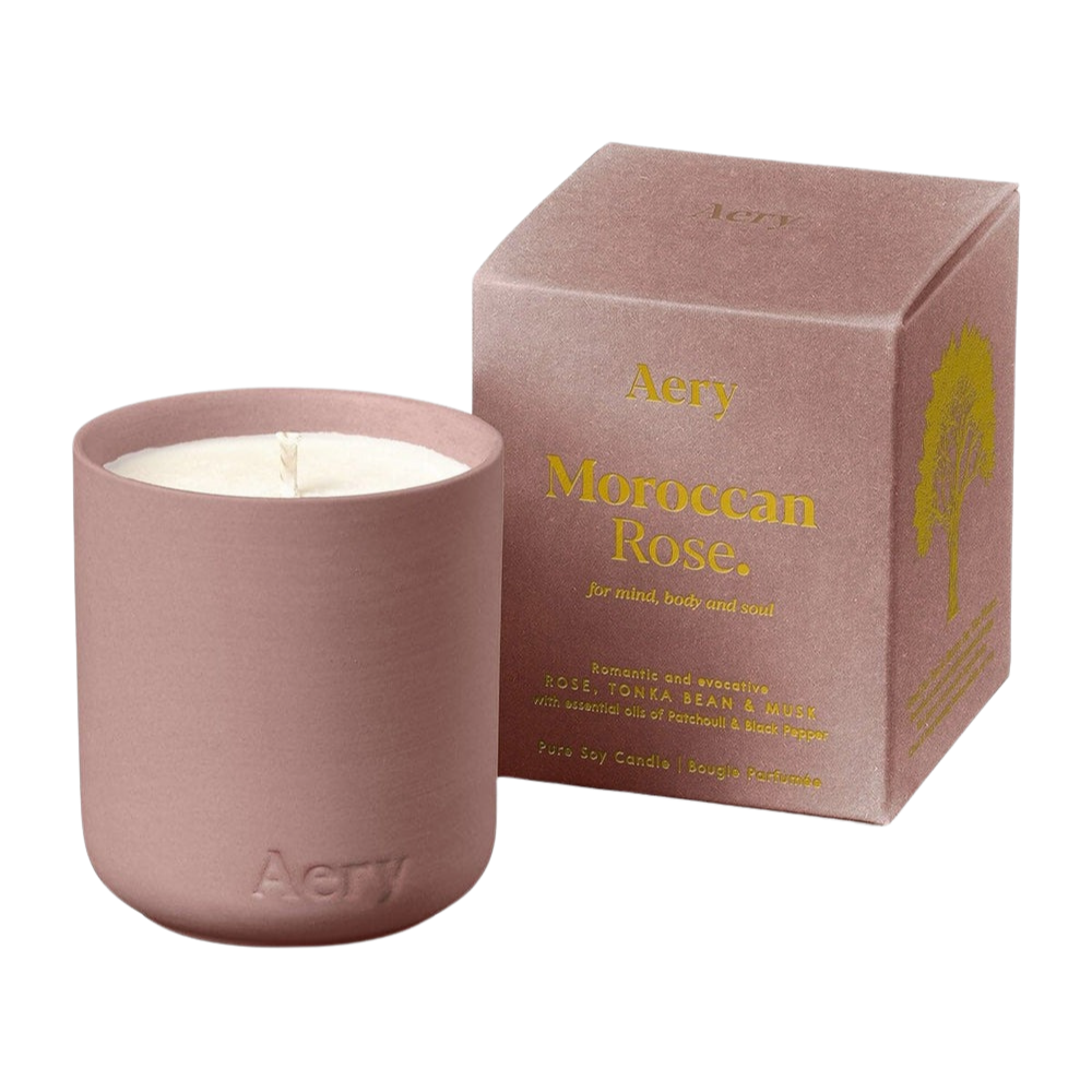 Moroccan Rose Mini Candle - Aery