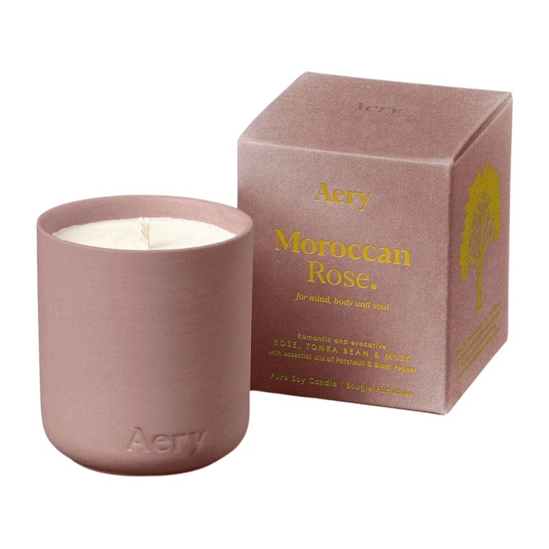 Moroccan Rose Mini Candle - Aery