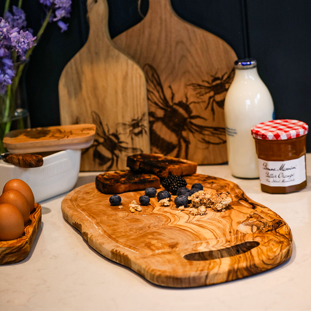 Olive Wood Carving Board 47cm - Selbrae House