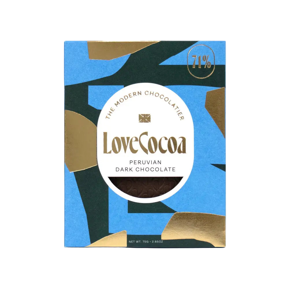 Peruvian Dark Chocolate Bar - Love Cocoa