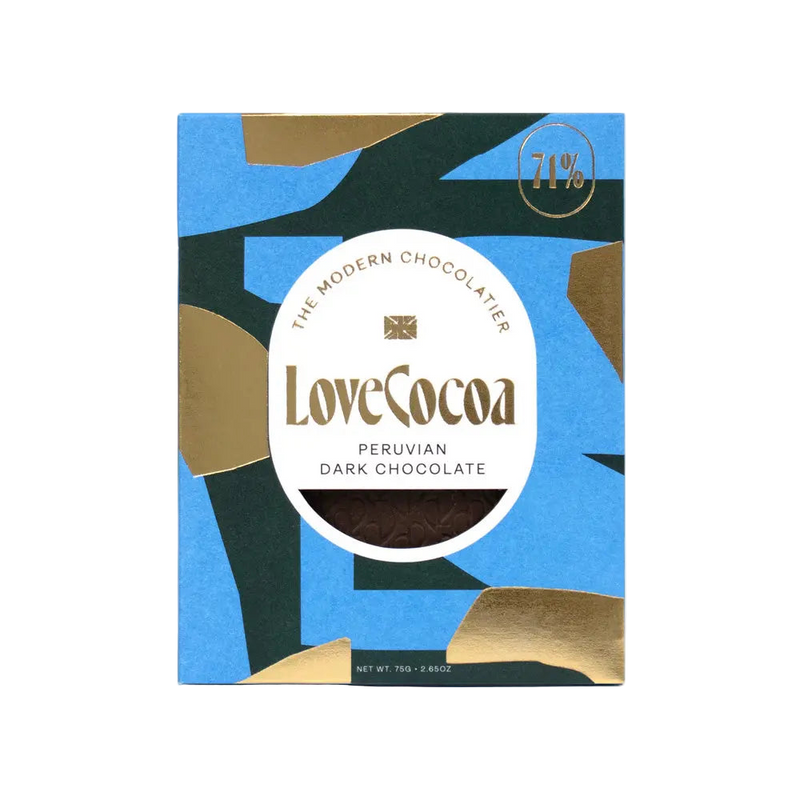 Peruvian Dark Chocolate Bar - Love Cocoa