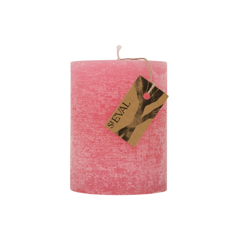 Wild Rhubarb Pillar Candle - St Eval