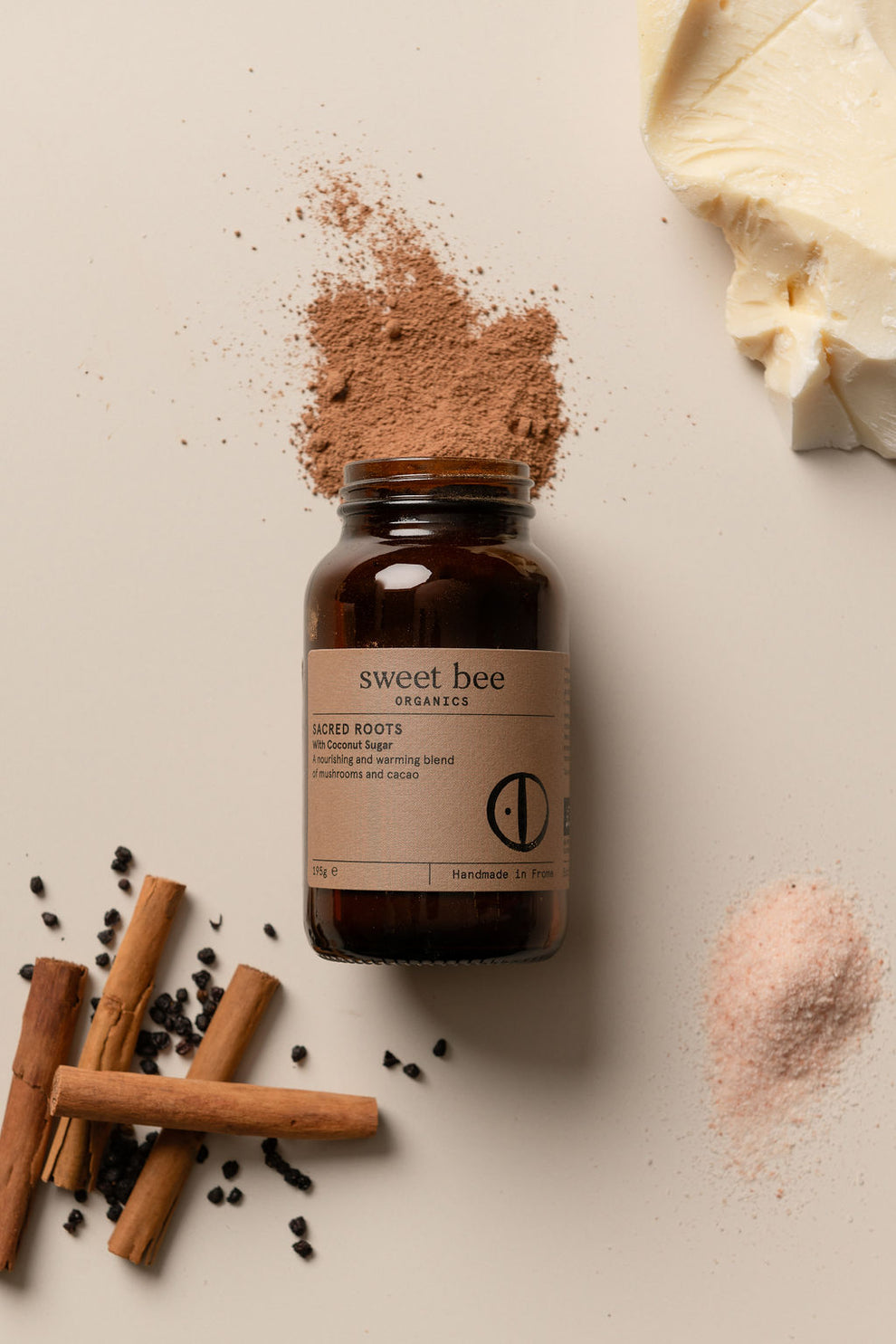 Sacred Roots Drinking Chocolate - Sweet Bee Organics