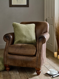 Ashford Faux Fur Cushions in Sage (Pack of 2) - The Lyndon Company