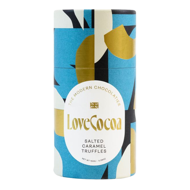 Salted Caramel Chocolate Truffles - Love Cocoa
