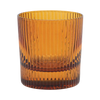 'Scout' Lowball Glasses In Amber - Designworks