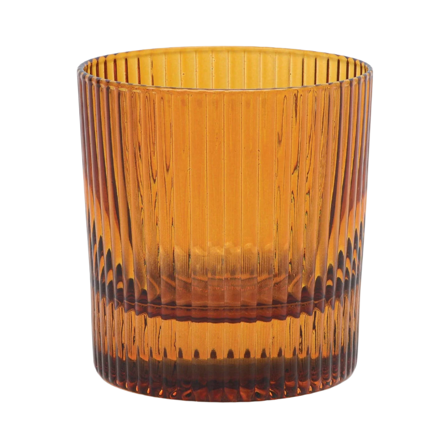 'Scout' Lowball Glasses In Amber - Designworks