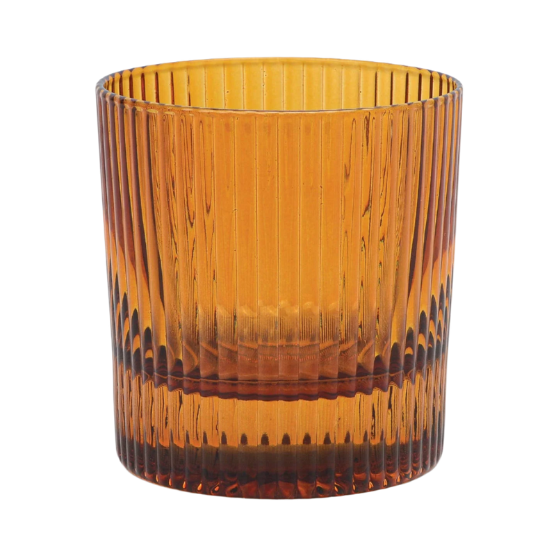 'Scout' Lowball Glasses In Amber - Designworks
