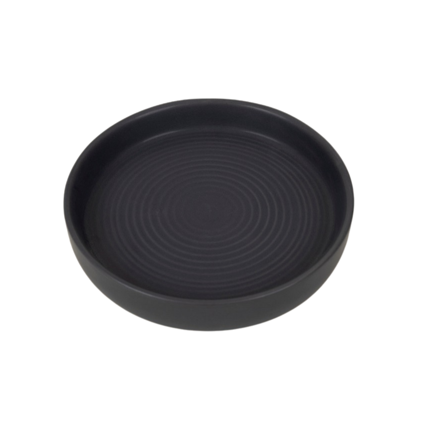 Charcoal Candle Plate - St Eval
