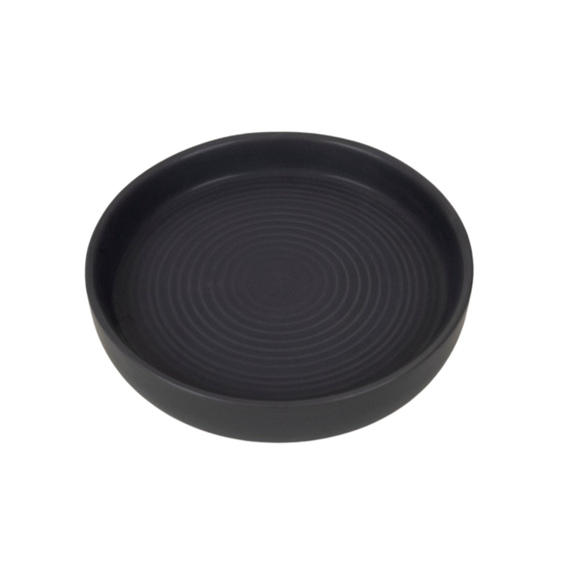 Charcoal Candle Plate - St Eval