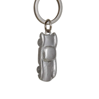 Sports Car Pewter Keyring - Lancaster & Gibbings