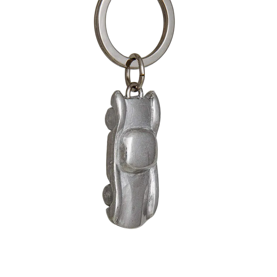 Sports Car Pewter Keyring - Lancaster & Gibbings
