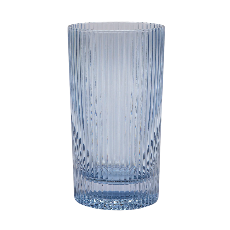 'Stella' Blue Highball Glasses - Designworks