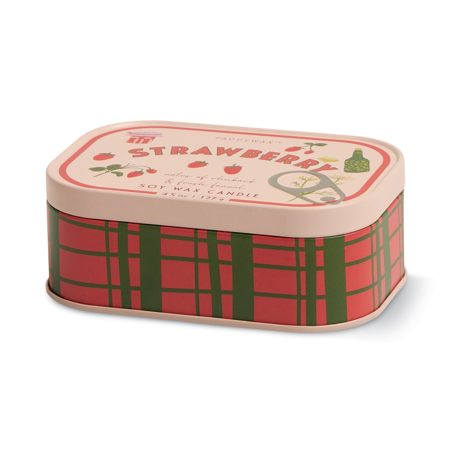 Strawberry Tin Candle - Designworks