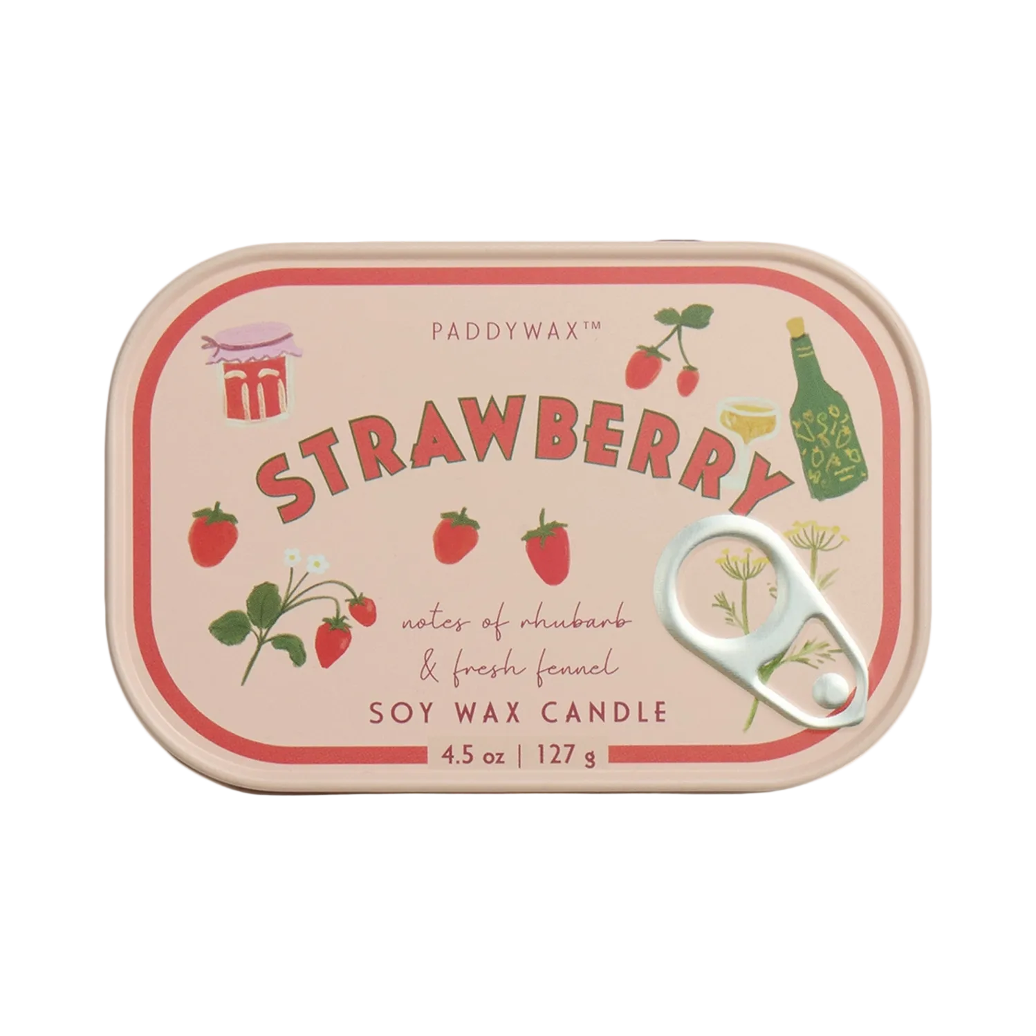 Strawberry Tin Candle - Designworks