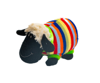 Small Wooly Lamb in Striped Jumper - Best Years