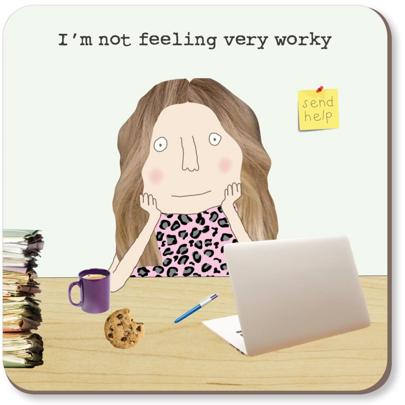 Worky Girl Coaster - Rosie Made A Thing